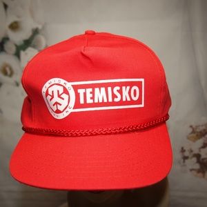 Temisko Inc Hat From Quebec Canada they make Tractor Trailers Trucker hat 1983